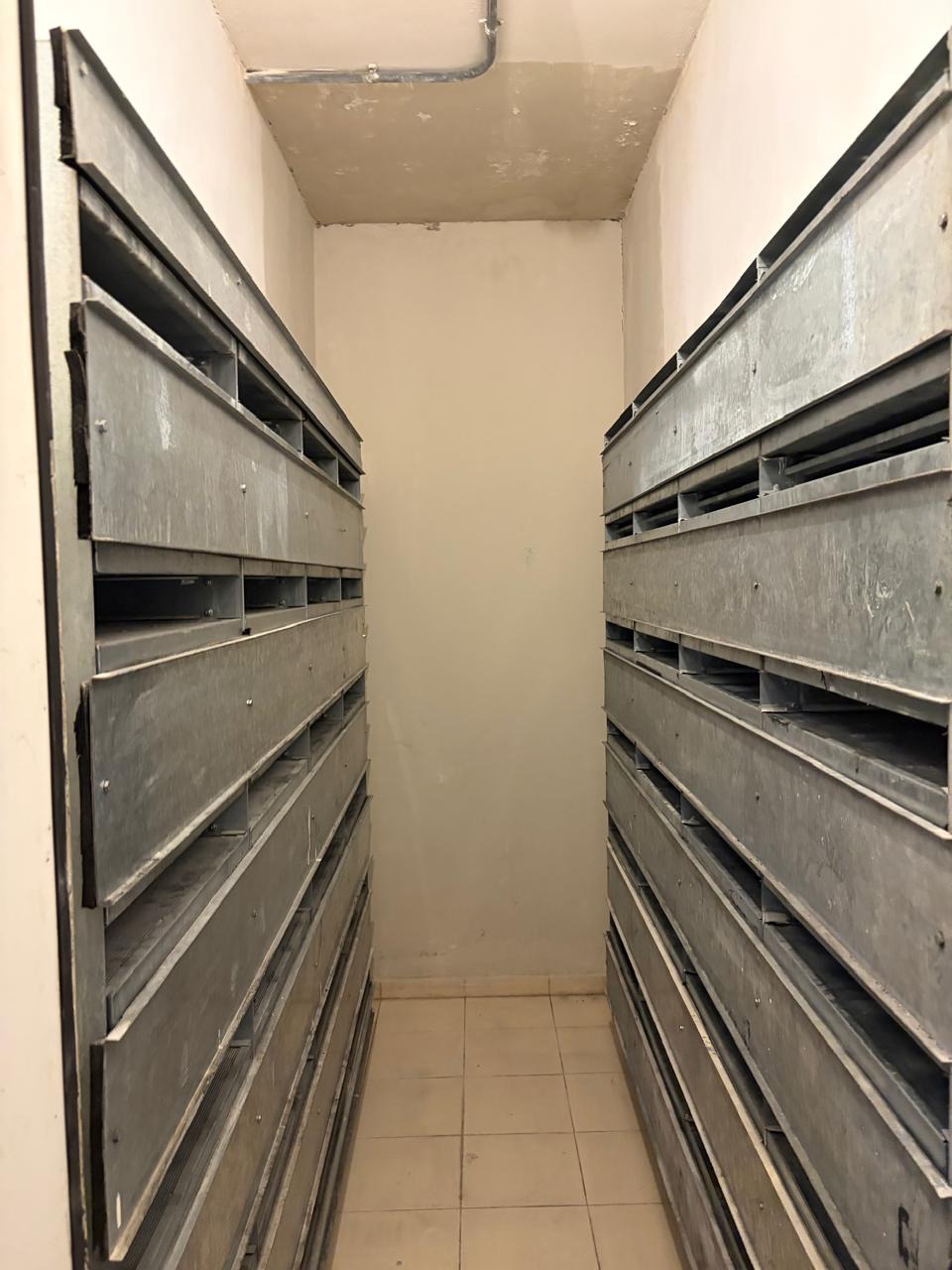 Treated garbage filter room at Oceana Residences